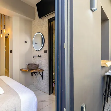 Lägenhet Melina's - Urban Luxury In Chania Center With Two Baths