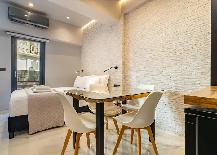 Appartement Melina's - Urban Luxury 2-bath With 2 Balconies - Heart Of Chania