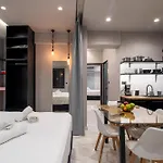 公寓 Melina's - Urban Luxury 2-bath With 2 Balconies - Heart Of Chania