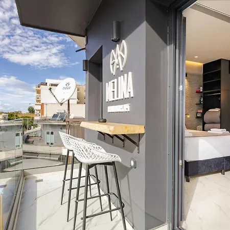 Melina's - Urban Luxury 2br 2bath 2balcony - Heart Of Chania, Private Parking Available 800m Apartment
