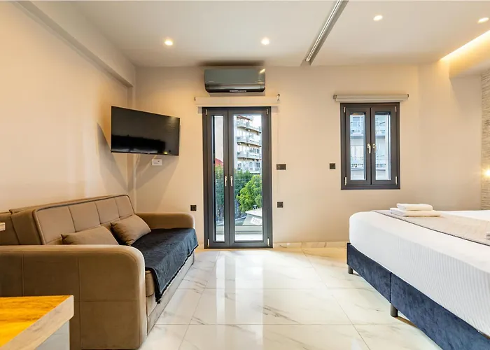 Melina's - Urban Luxury 2-bath With 2 Balconies - Heart Of Chania * La Canea